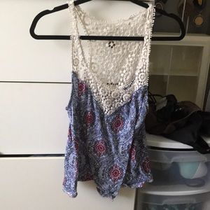 Colorful summer tank